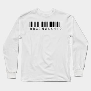 BRAINWASHED Barcode Long Sleeve T-Shirt